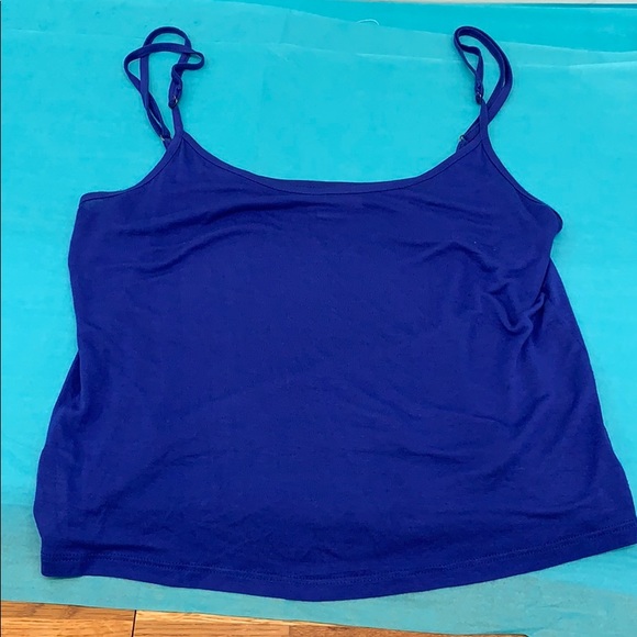 Velvet by graham and Spencer blue lace top - Picture 7 of 7